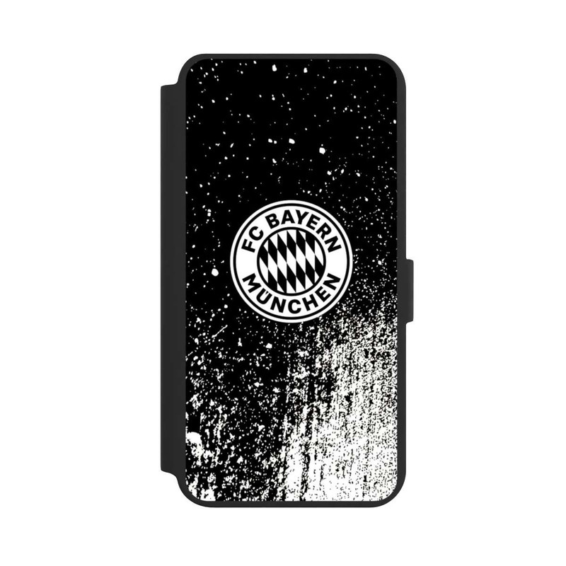 Galaxy S24 + NIVOflip Splatter Schwarz - FCB