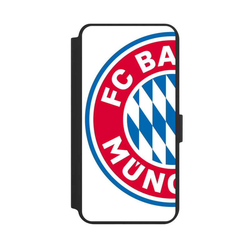 Galaxy S24 + NIVOflip Großes FCB Logo Weiß