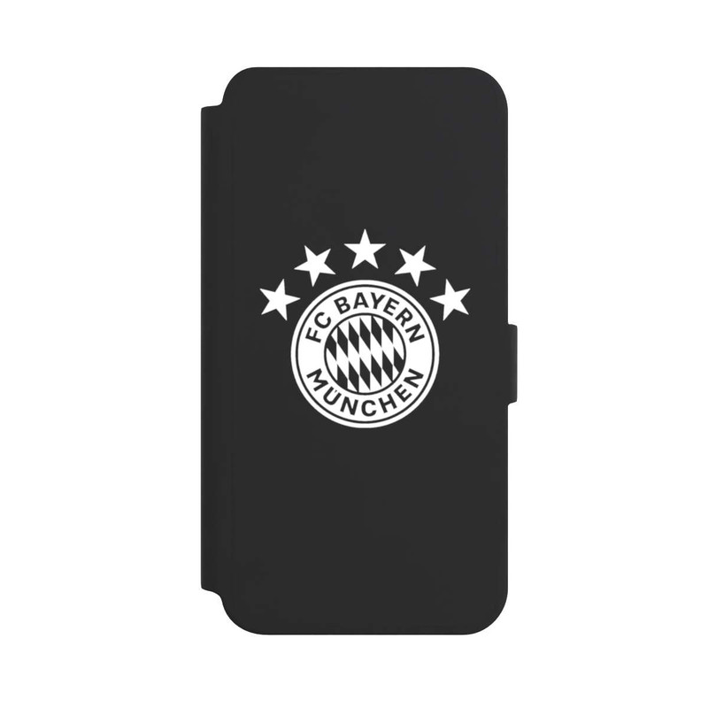 Galaxy S24 + NIVOflip FCB Logo einfarbig mit Sternen - ohne Hintergrund