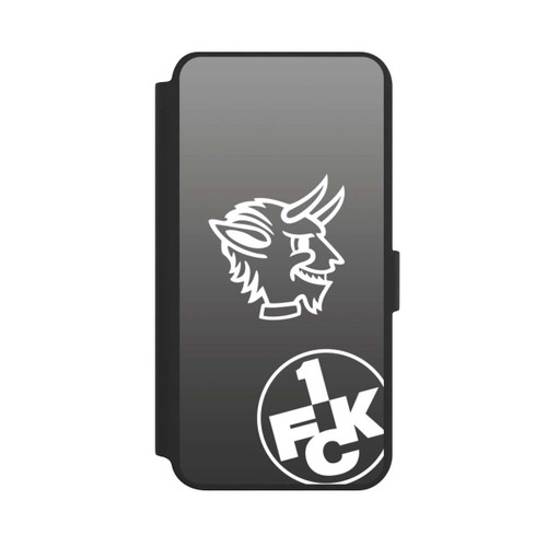 Samsung Galaxy S24+ NIVOflip Teufelskopf FCK auf Schwarz