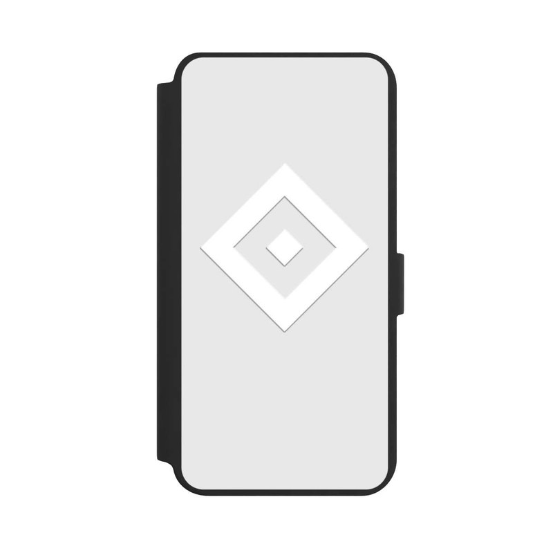 Galaxy S24 + NIVOflip Logo en forme de losange sur fond gris HSV