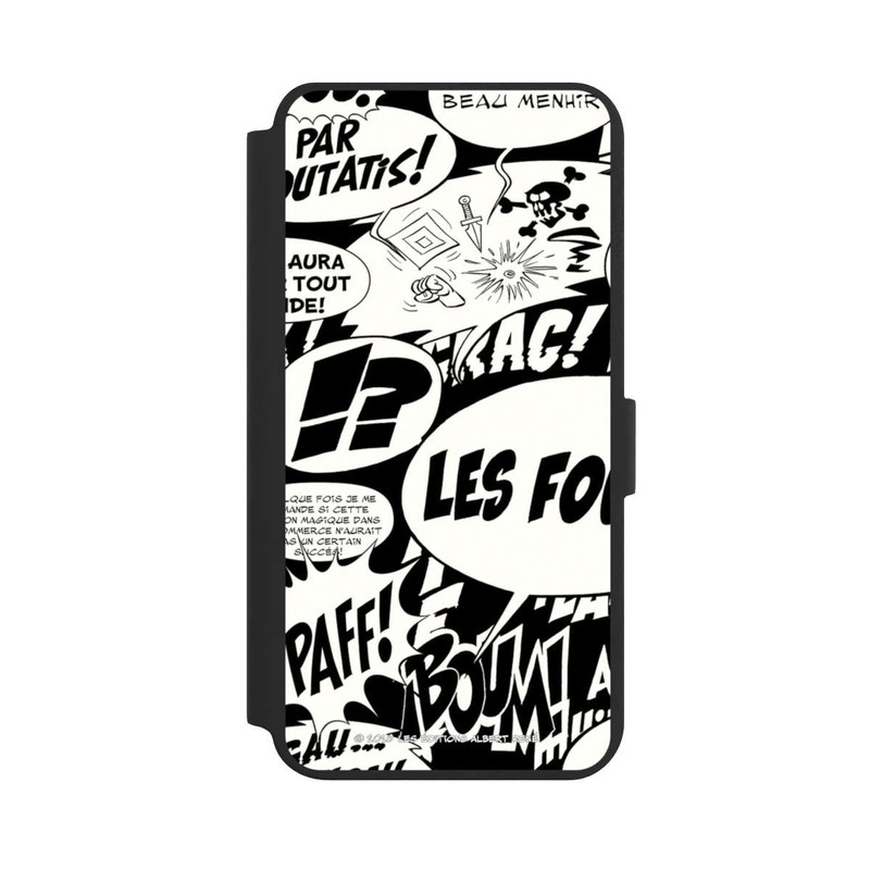 Galaxy S24 + NIVOflip Bulles BD Astérix Noir