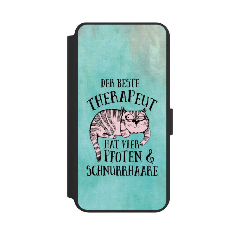 Galaxy S24 + NIVOflip Katze Therapeut
