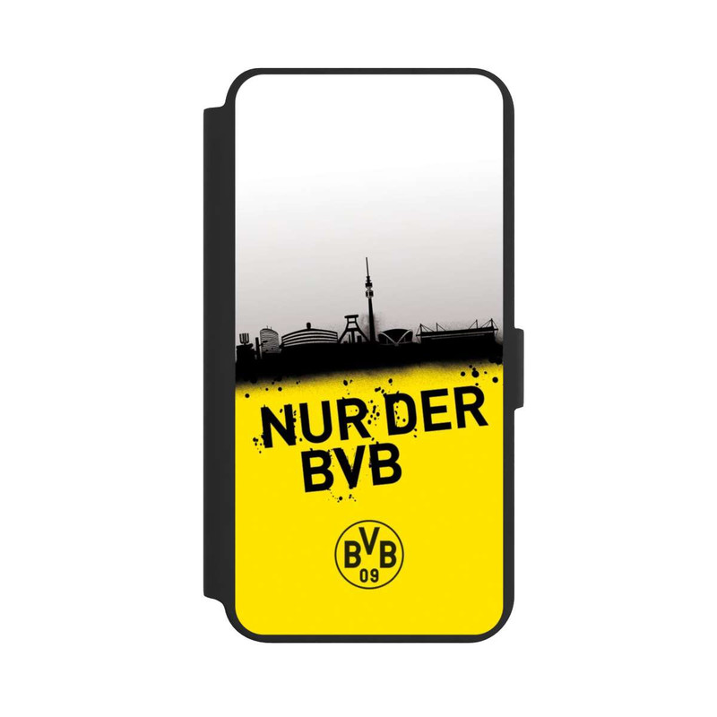 Galaxy S24 + NIVOflip Nur der BVB - Silhouette