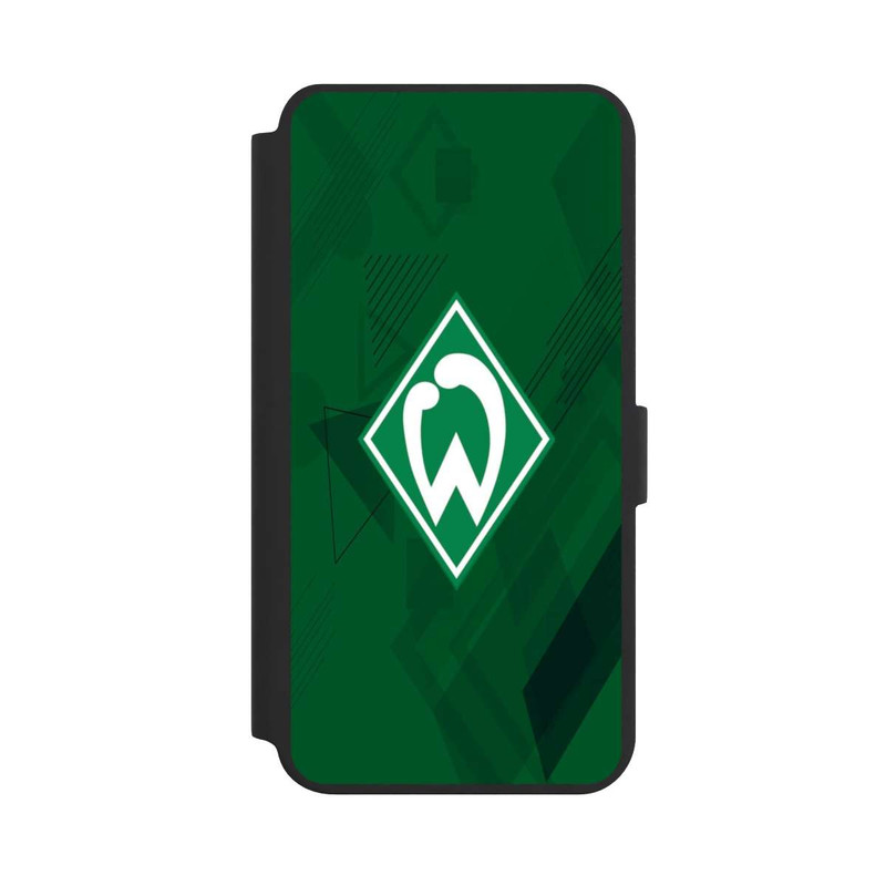 Galaxy S24 + NIVOflip Grüne Grafikelemente - Werder Bremen