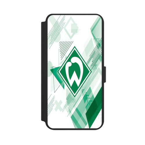 Samsung Galaxy S24+ NIVOflip Weiße Grafikelemente - Werder Bremen