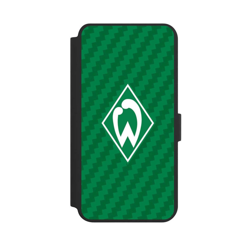 Galaxy S24 + NIVOflip Carbonlook - Werder Bremen