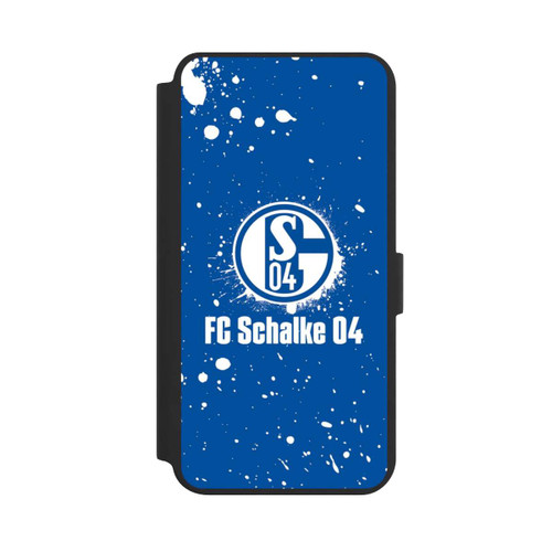 Samsung Galaxy S24+ NIVOflip Schalke 04 - Spraylogo