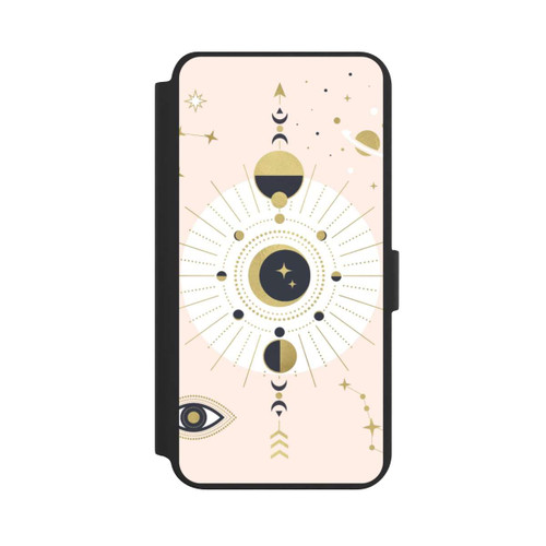 Samsung Galaxy S24+ NIVOflip Abstract Rose Gold Look