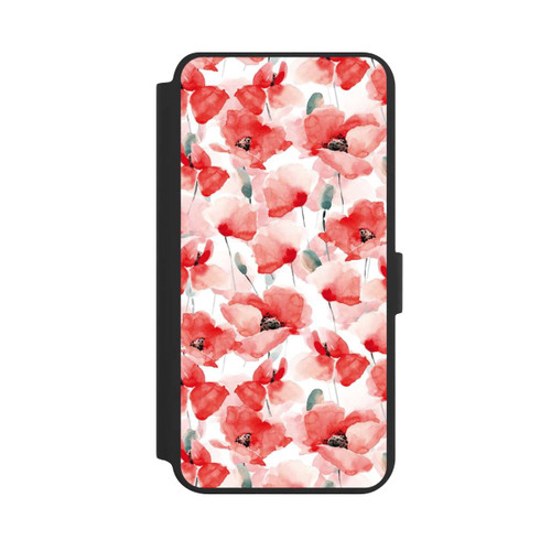 Samsung Galaxy S24+ NIVOflip Mohnblumen Muster