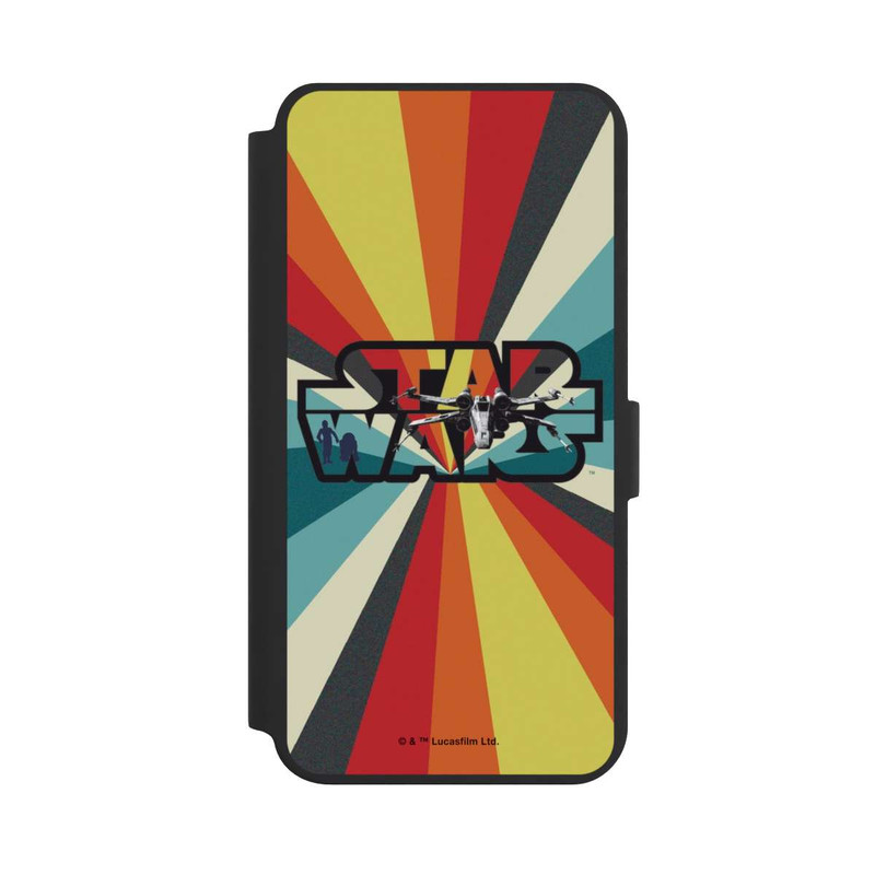 Galaxy S24 + NIVOflip Retro X-Wing Star Wars Logo