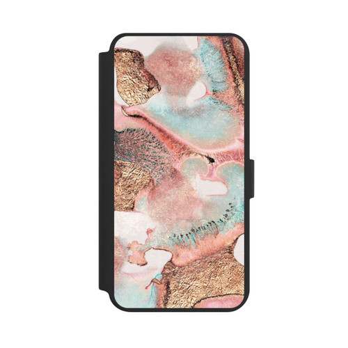 Samsung Galaxy S24+ NIVOflip Hübscher Tintendruck gold