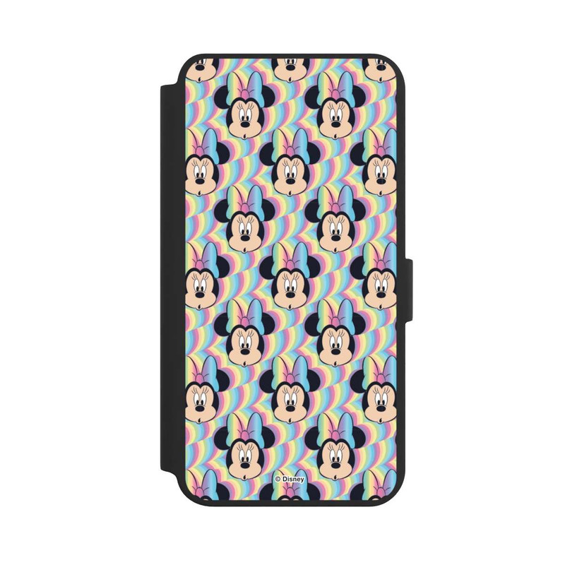 Galaxy S24 + NIVOflip Minnie Visages d'arc-en-ciel