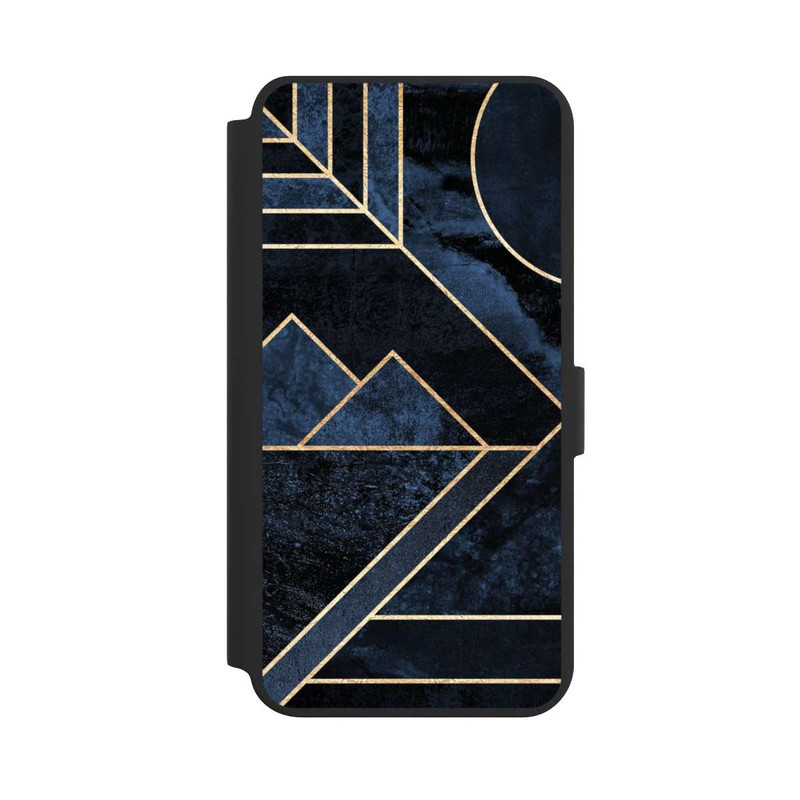 Galaxy S24 + NIVOflip Moderner Golddruck