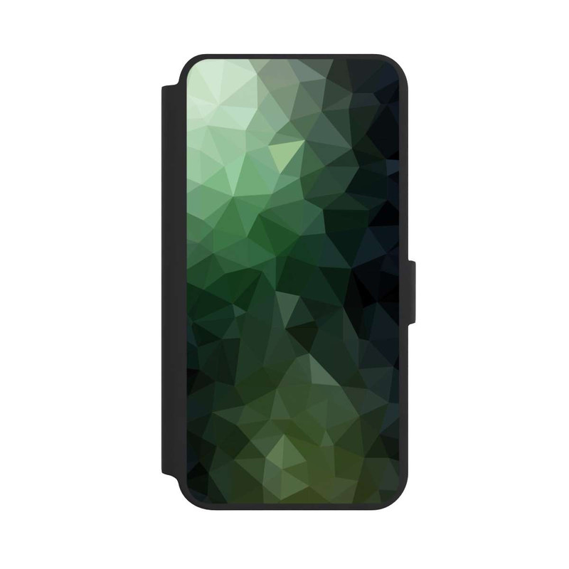 Galaxy S24 + NIVOflip Polygonal Mosaic Green