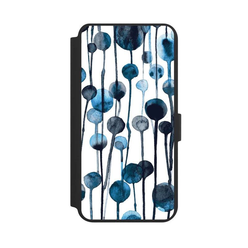 Galaxy S24 + NIVOflip Dripping Dots Blue