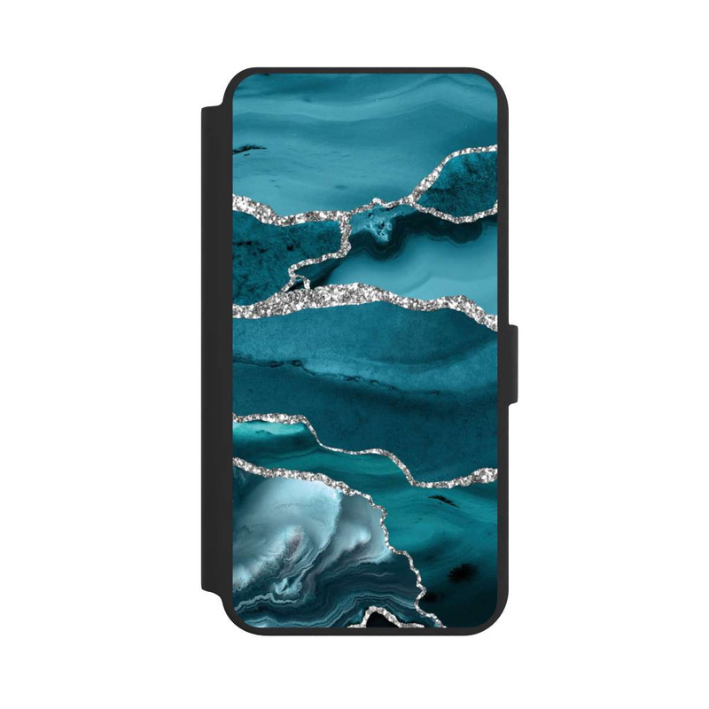 Galaxy S24 + NIVOflip Marbre Glacier