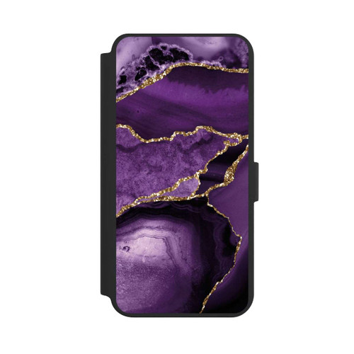 Samsung Galaxy S24+ NIVOflip Marbre Violet Paysage