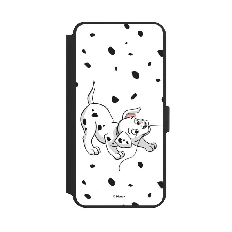 Galaxy S24 + NIVOflip Couple Dalmatiens Gauche