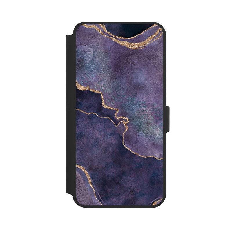 Galaxy S24 + NIVOflip Lila Edelstein glamourös