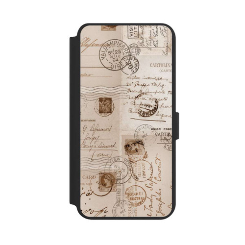 Samsung Galaxy S24+ NIVOflip Vintage Briefmarken