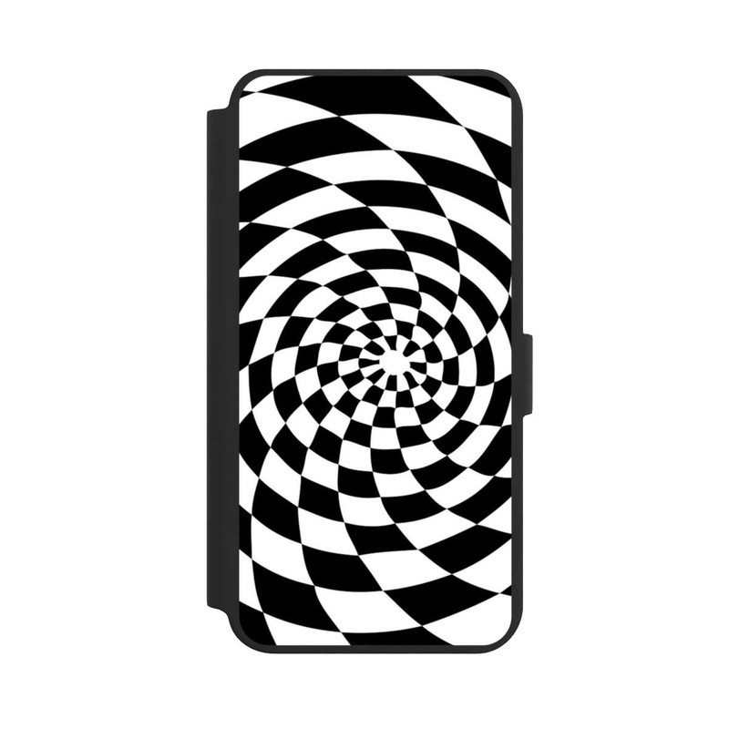 Galaxy S24 + NIVOflip Illusion en noir et blanc