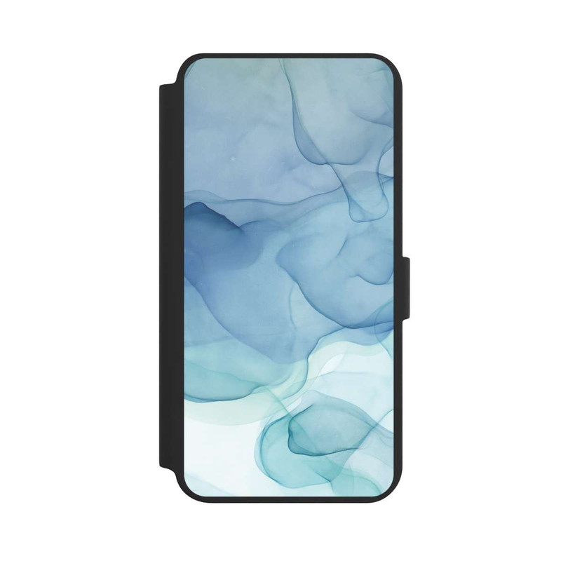 Galaxy S24 + NIVOflip Flüssige Kunst kühler Morgen