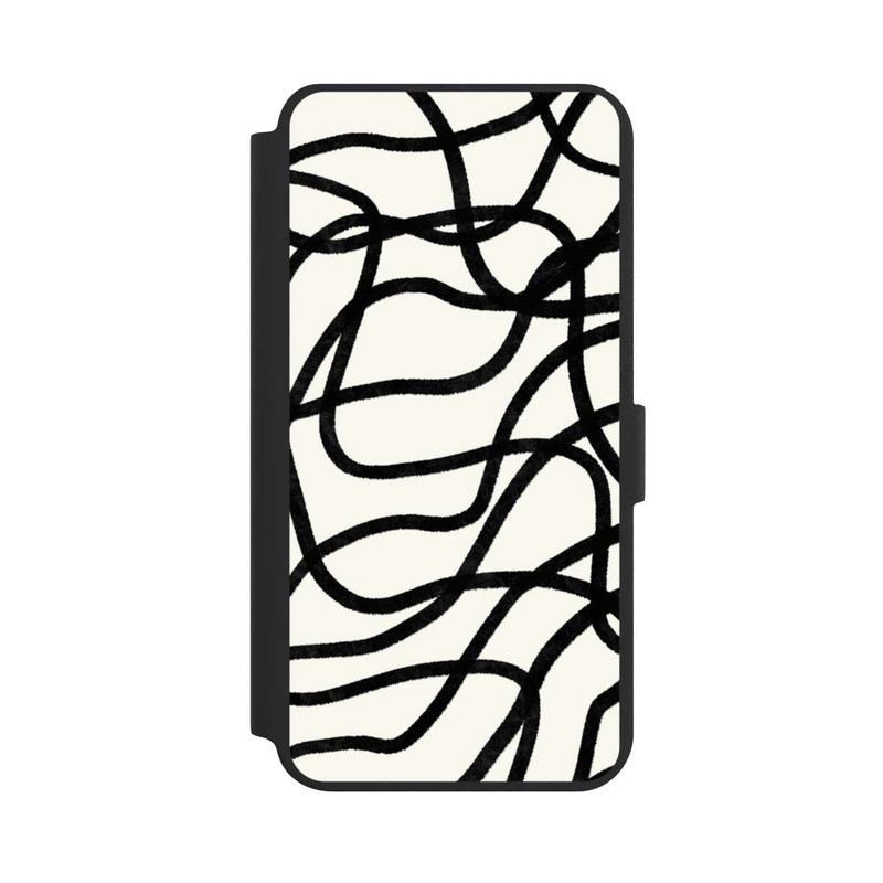 Galaxy S24 + NIVOflip Lignes noires