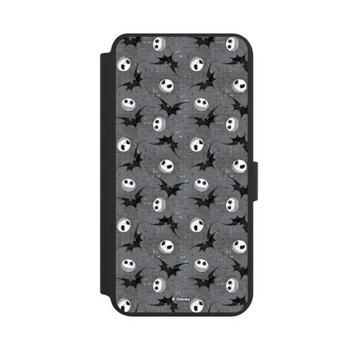 Samsung Galaxy S24+ NIVOflip Jack Grey Pattern Tim Burtons Nightmare before Christmas