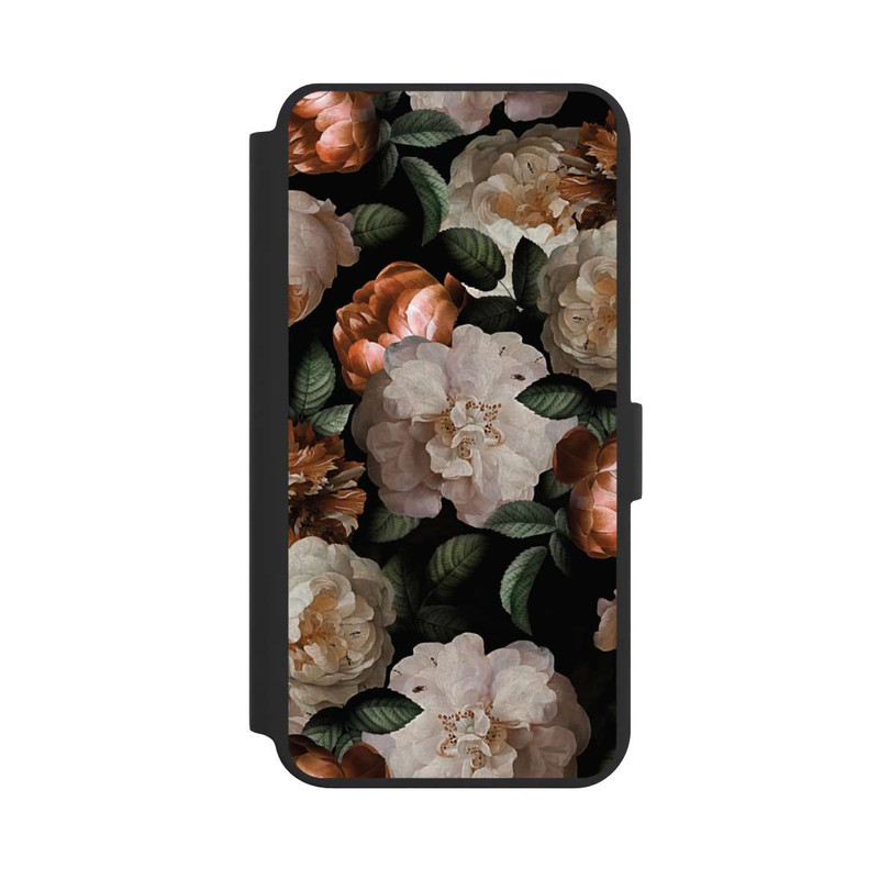 Galaxy S24 + NIVOflip Tapete mit Kupferrosen