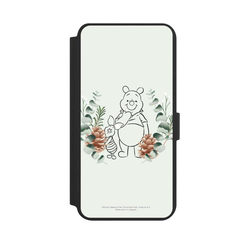 Galaxy S24 + NIVOflip Grüne Liebe Puuh und Ferkel