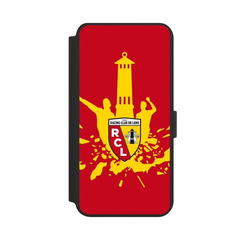 Galaxy S24 + NIVOflip Tour RCL jaune sur rouge