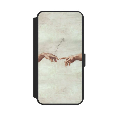 Samsung Galaxy S24+ NIVOflip Die Hände von Gott und Adam von Michelangelo Buonarroti
