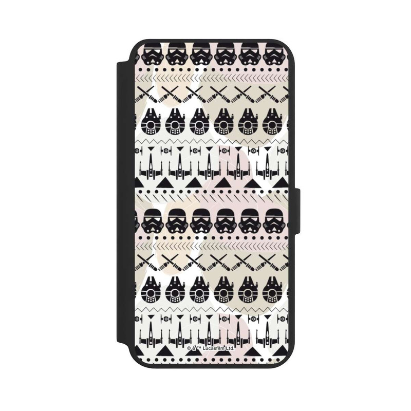 Galaxy S24 + NIVOflip Motif d'icônes Star Wars