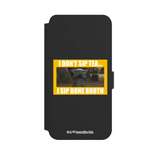 Samsung Galaxy S24+ NIVOflip The Child Don`t Drink Tea Transparent