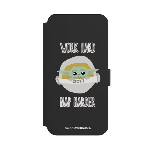 Samsung Galaxy S24+ NIVOflip The Child Work Hard Nap Harder Transparent