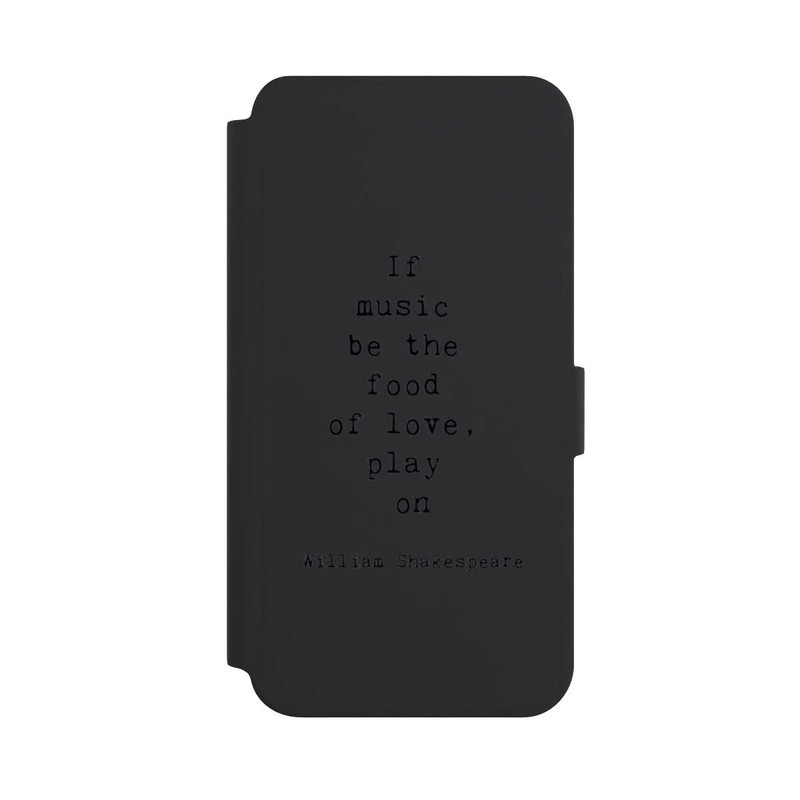Galaxy S24 + NIVOflip Shakespeare Music Food Transparent