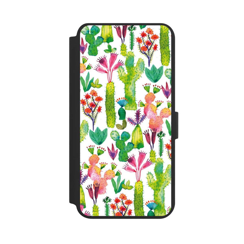 Galaxy S24 + NIVOflip Jardin de plantes succulentes de cactus