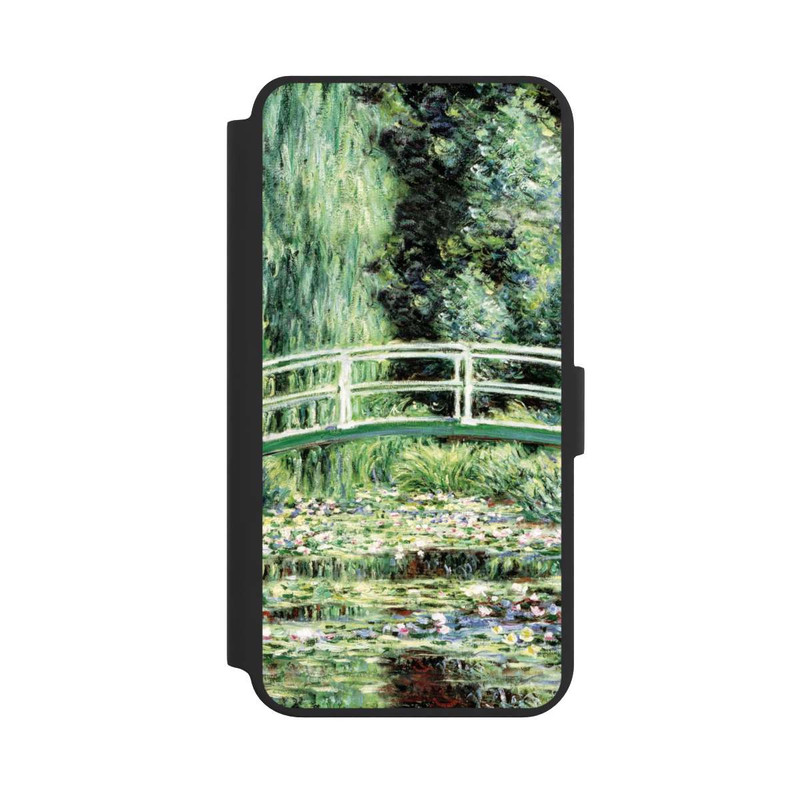 Galaxy S24 + NIVOflip White Waterlilies by Claude Monet