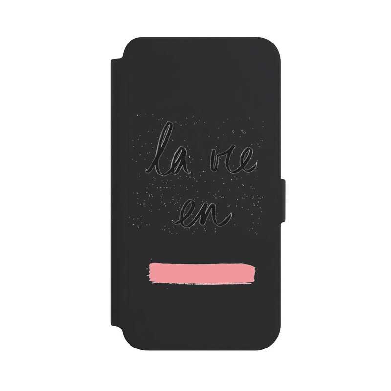 Galaxy S24 + NIVOflip La vie en Rose sans Fond