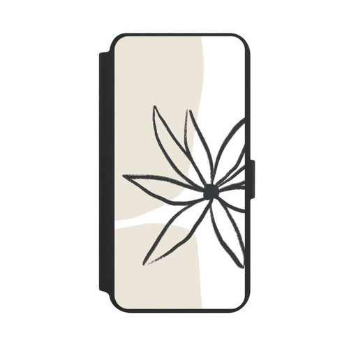 Samsung Galaxy S24+ NIVOflip Blume und Creme