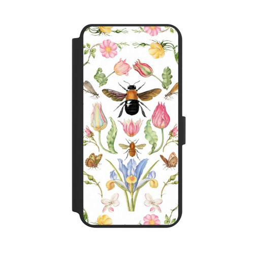 Samsung Galaxy S24+ NIVOflip Wildflowers and Bee White