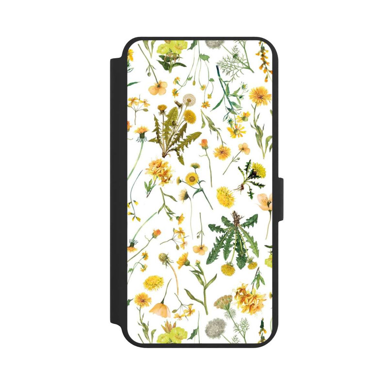 Galaxy S24 + NIVOflip Fleurs sauvages jaunes