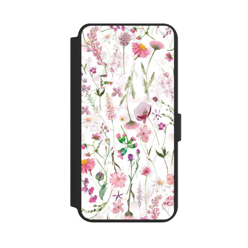 Samsung Galaxy S24+ NIVOflip Prairie de fleurs roses