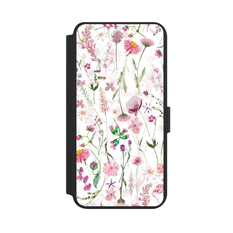 Galaxy S24 + NIVOflip Prairie de fleurs roses