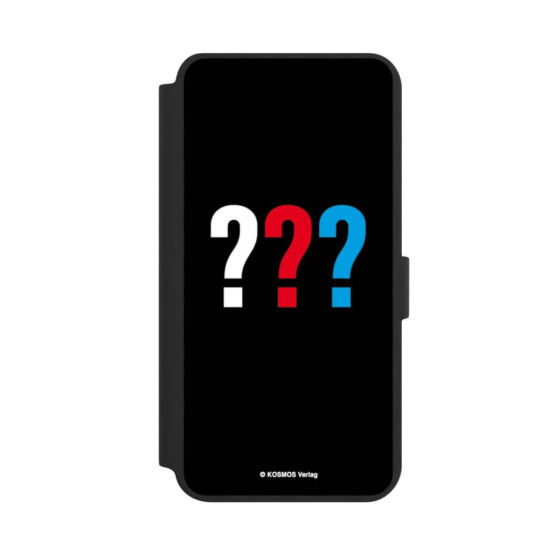 Galaxy S24 + NIVOflip Drei Fragezeichen Logo