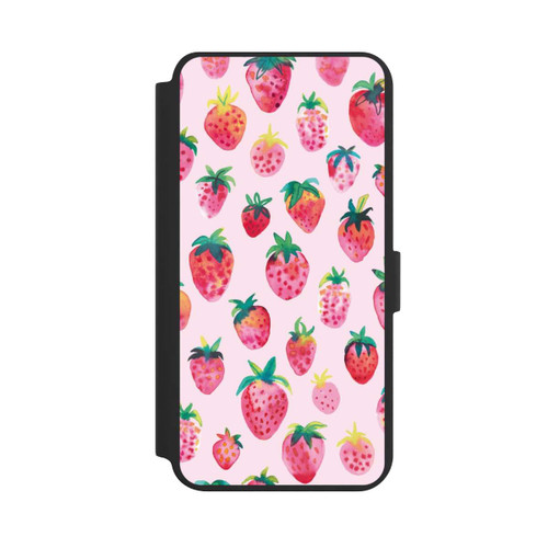 Samsung Galaxy S24+ NIVOflip Watercolor Strawberries