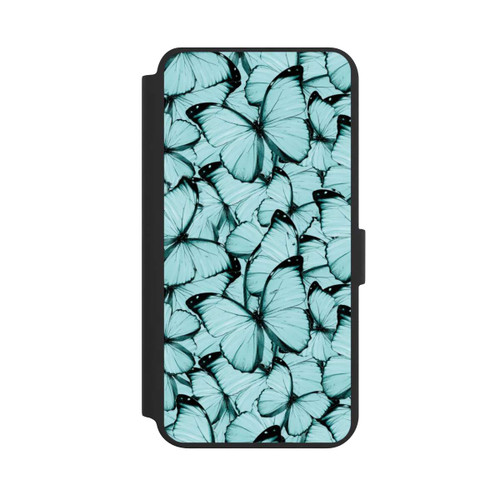 Samsung Galaxy S24+ NIVOflip Papillons sarcelle