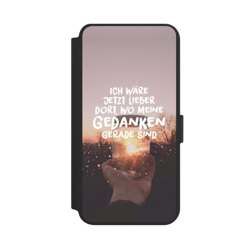 Samsung Galaxy S24+ NIVOflip Ich Wäre Jetzt Lieber Dort