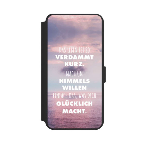 Samsung Galaxy S24+ NIVOflip Das Leben Ist So Verdammt Kurz